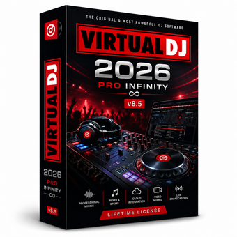compare product Virtual DJ 2026 Pro Infinity v8.5 Lifetime License Instant Download