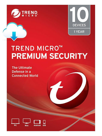 compare product Trend Micro Max Premium Security 10 User