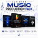 Music Production Pack FL STUDIO 25 - NEXUS 5 - LOGIC PRO - OMNISPHERE 2