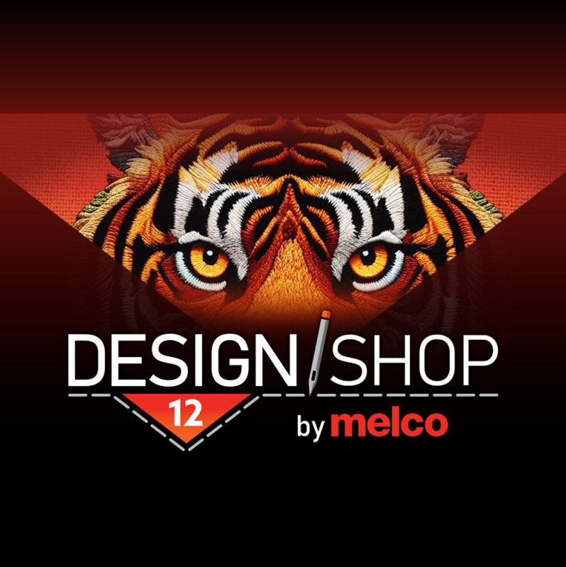 Melco DesignShop V12 Editor – Embroidery Editing & Lettering Software